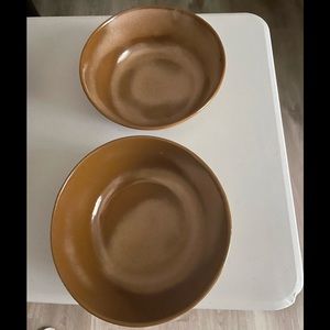 Last one! Frankoma one quart serving dish 6N brown-